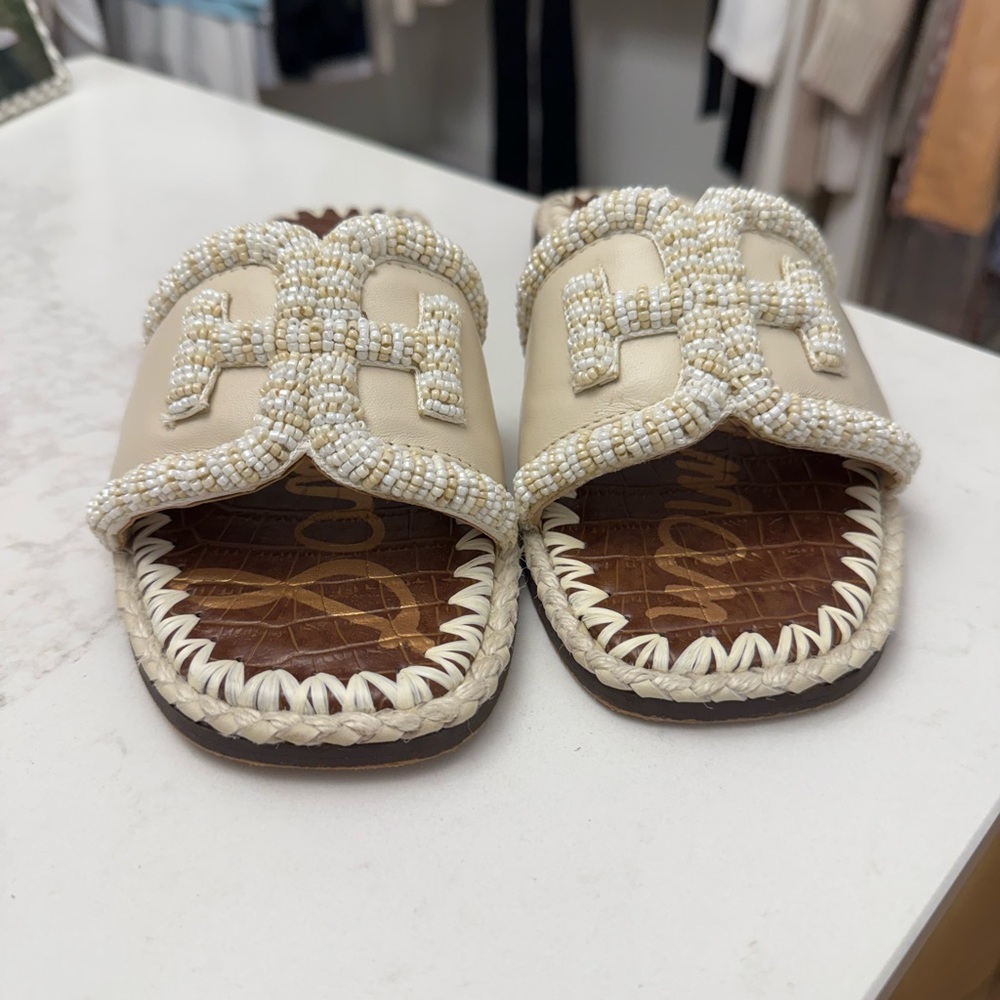 Sam Edelman beaded sandals